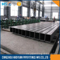 Tubo rectangular de sección hueca recocido negro galvanizado